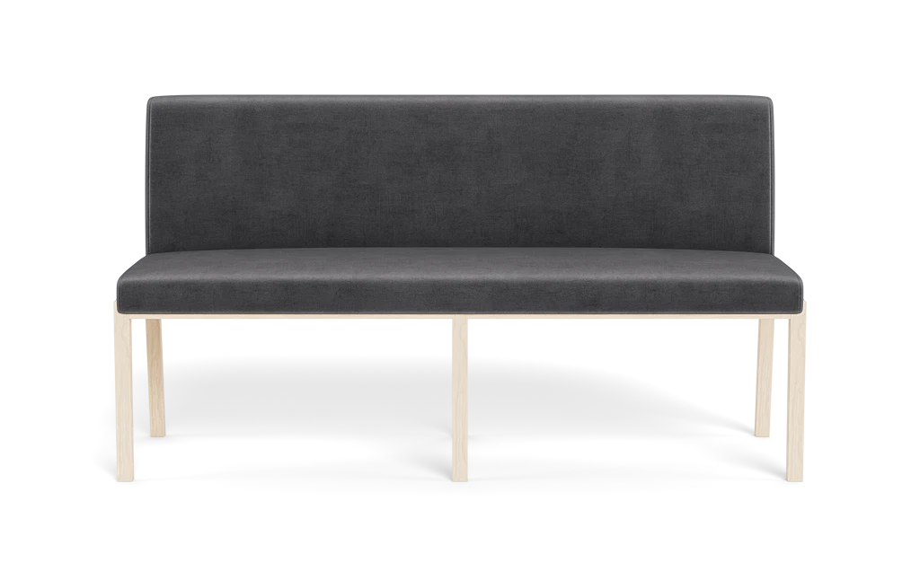 Interior Define Callen Wood Framed Upholstered Bench - Thumbnail 5