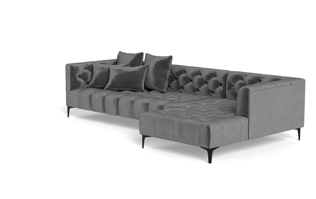 Interior Define Ms. Chesterfield Chaise Sectional