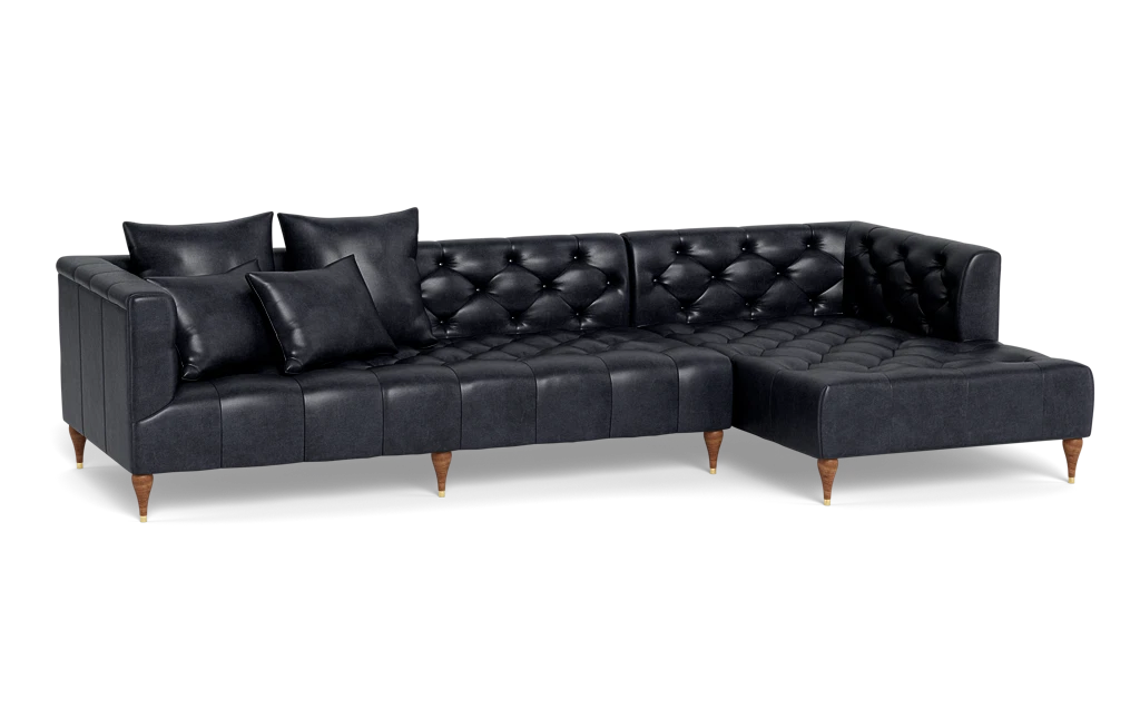 Interior Define Ms. Chesterfield Sectional Sofa