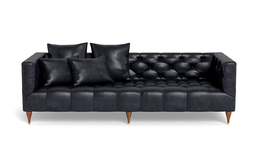 Ms. Chesterfield Leather Sofa by Apartment Therapy