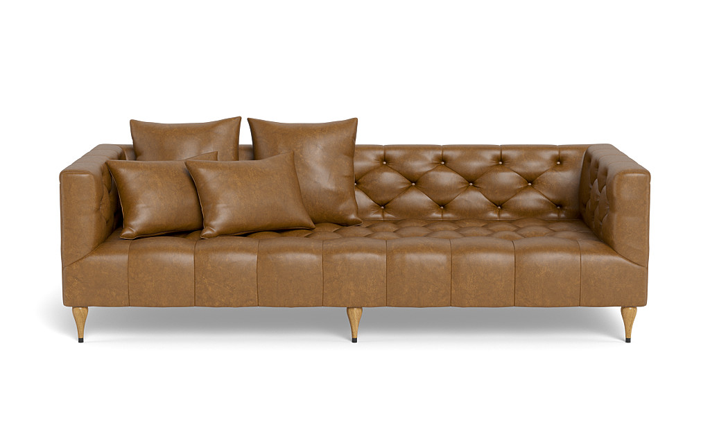 Ms Chesterfield Custom Leather Sofa, Quality Leather Chesterfield Sofas Taoyuan City