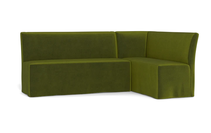 Interior Define Dorian Slipcovered Banquette - Thumbnail 5