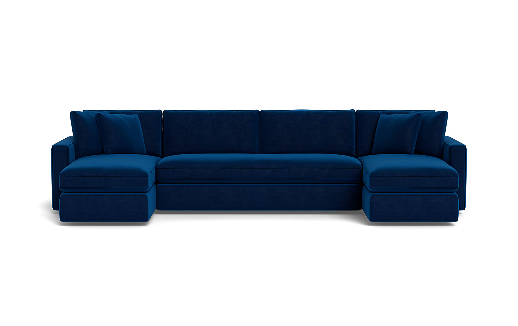 James 3-Piece 4-Seat U Chaise Sectional - Thumbnail 5