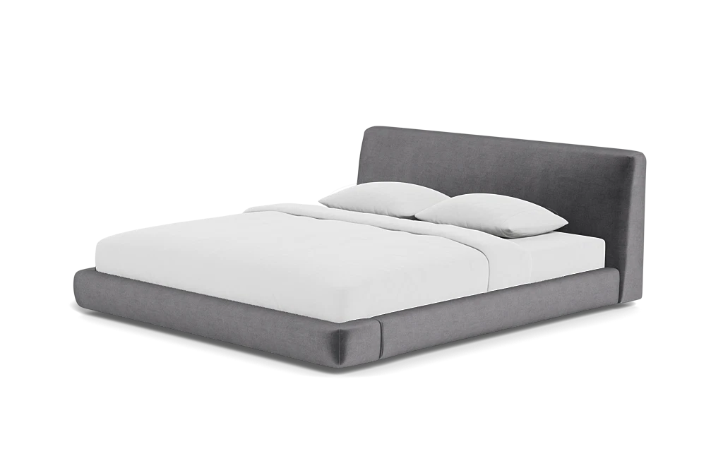 Interior Define Kaleb Upholstered Platform Bed - Thumbnail 5
