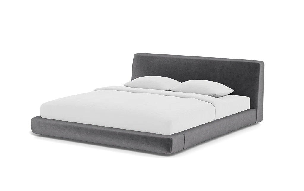 Interior Define Kaleb Upholstered Platform Bed