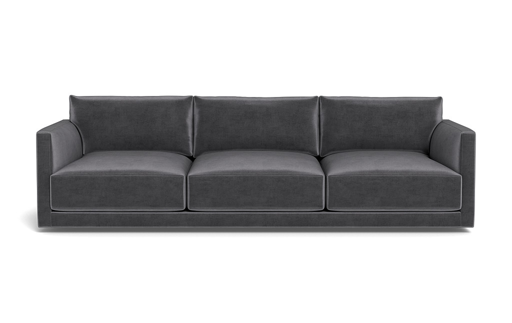 Lukas Leather 3-Seat Sofa - Thumbnail 4