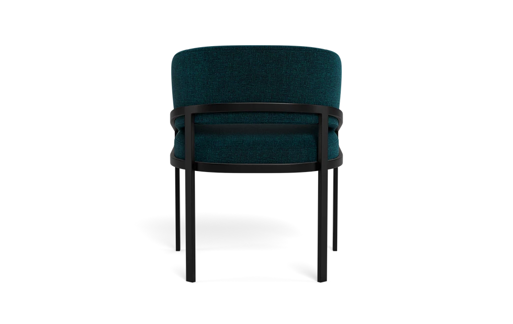 Mina Metal Framed Custom Upholstered Chair - Interior Define