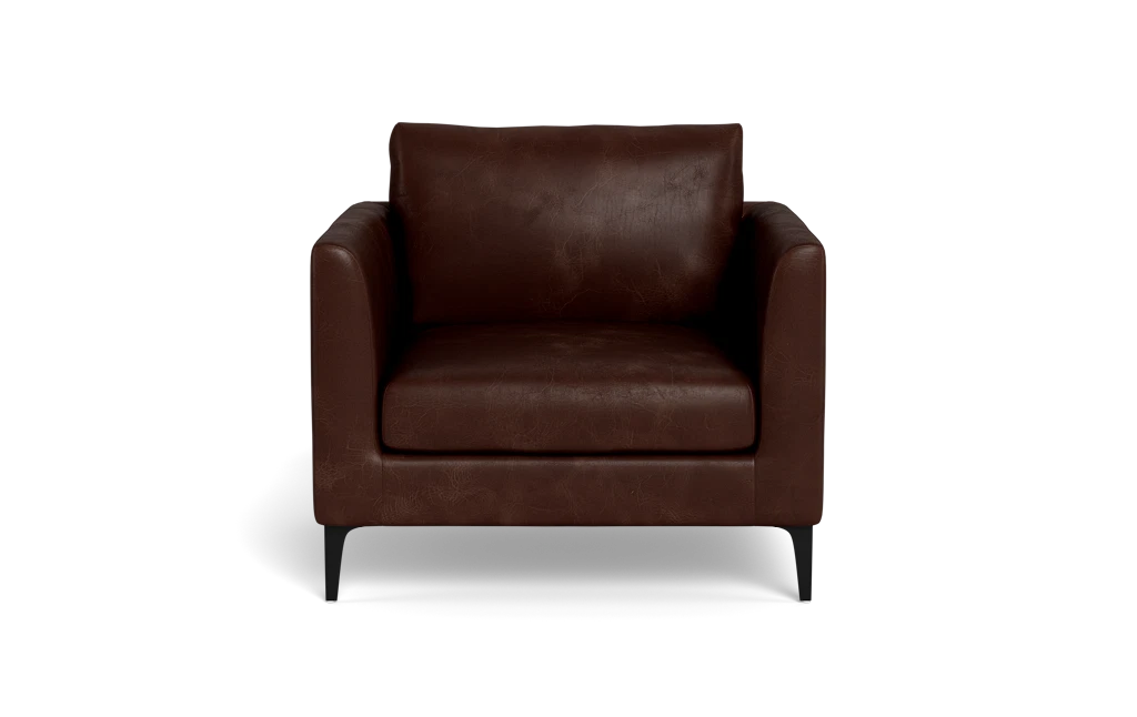 Leather single online chair