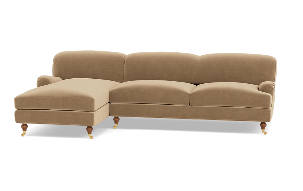 Rose Sectional Sofa with Chaise by The Everygirl®