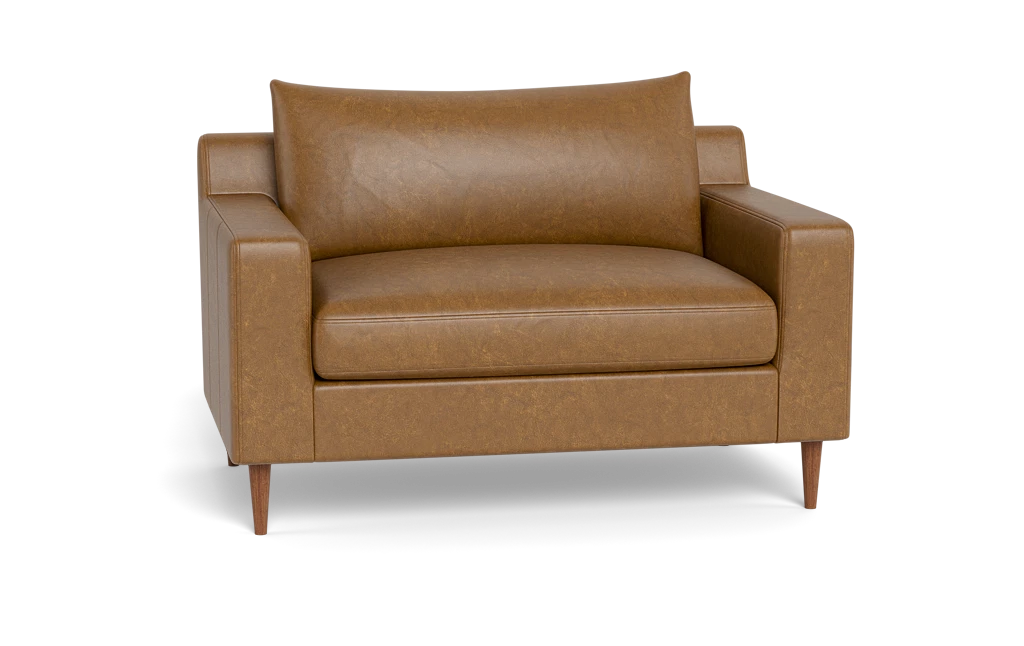 Leather chair and a half deals
