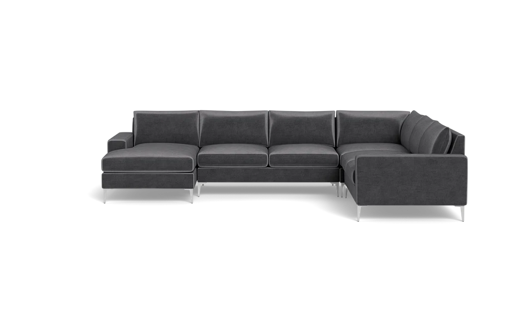 Interior Define Saylor Corner Sectional Sofa - Thumbnail 3