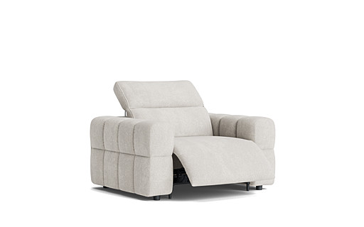 scarlet armchair with environment shadow