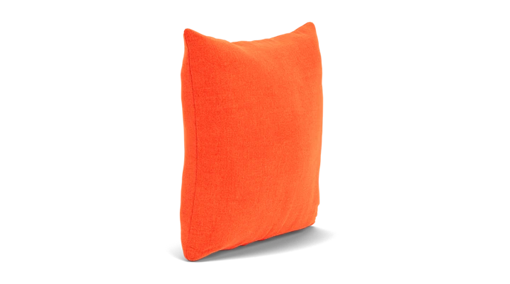 Inez, Kissen, 50x50, Orange, Moss Cherry