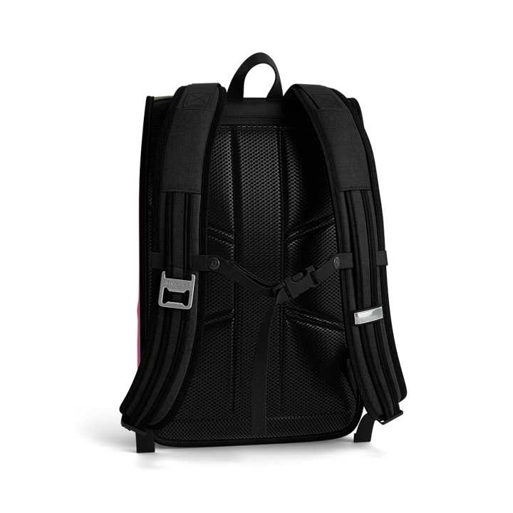 all of us travel backpack PRO PACK Color:HALO MINT GREEN snap hook for securing David Bowie Patagonia Black Hole Pack
