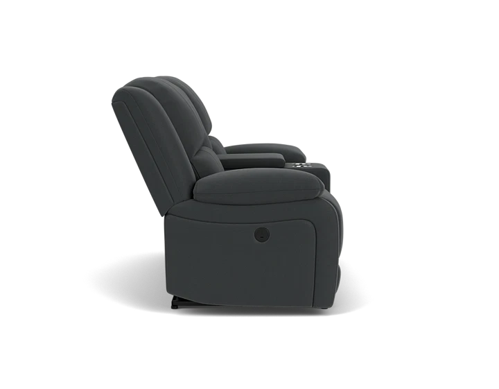 2 Seater with End Electric Recliners Console Lounges Plus