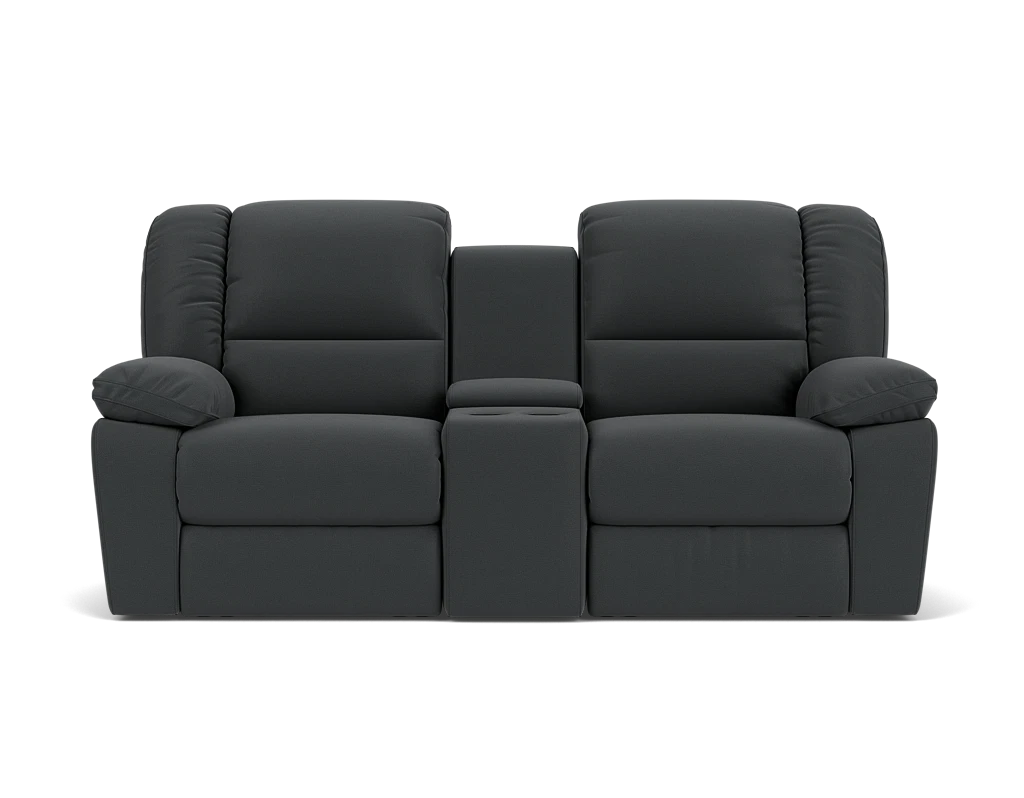 Seater with End Recliners and Console