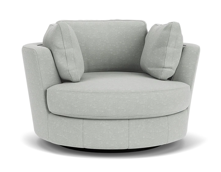 Round lounge chair discount swivel