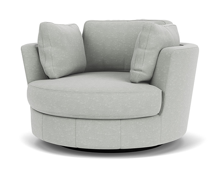 couch and swivel chairs