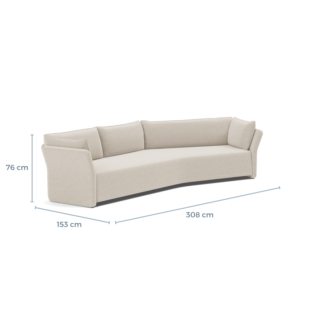 Angled Sofa
