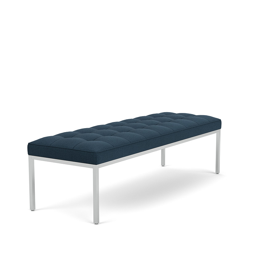 Florence Knoll™ Relaxed Bench - Three Seat - Original Design | Knoll