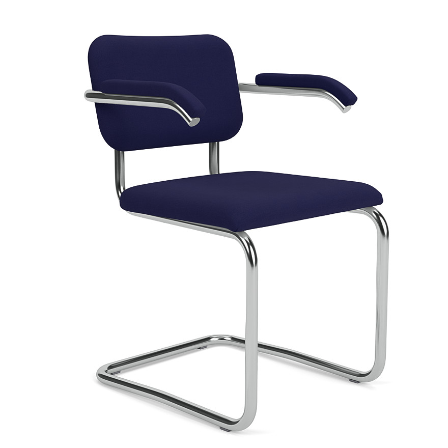 Cesca™ Chair with Arms - Upholstered - Original Design | Knoll