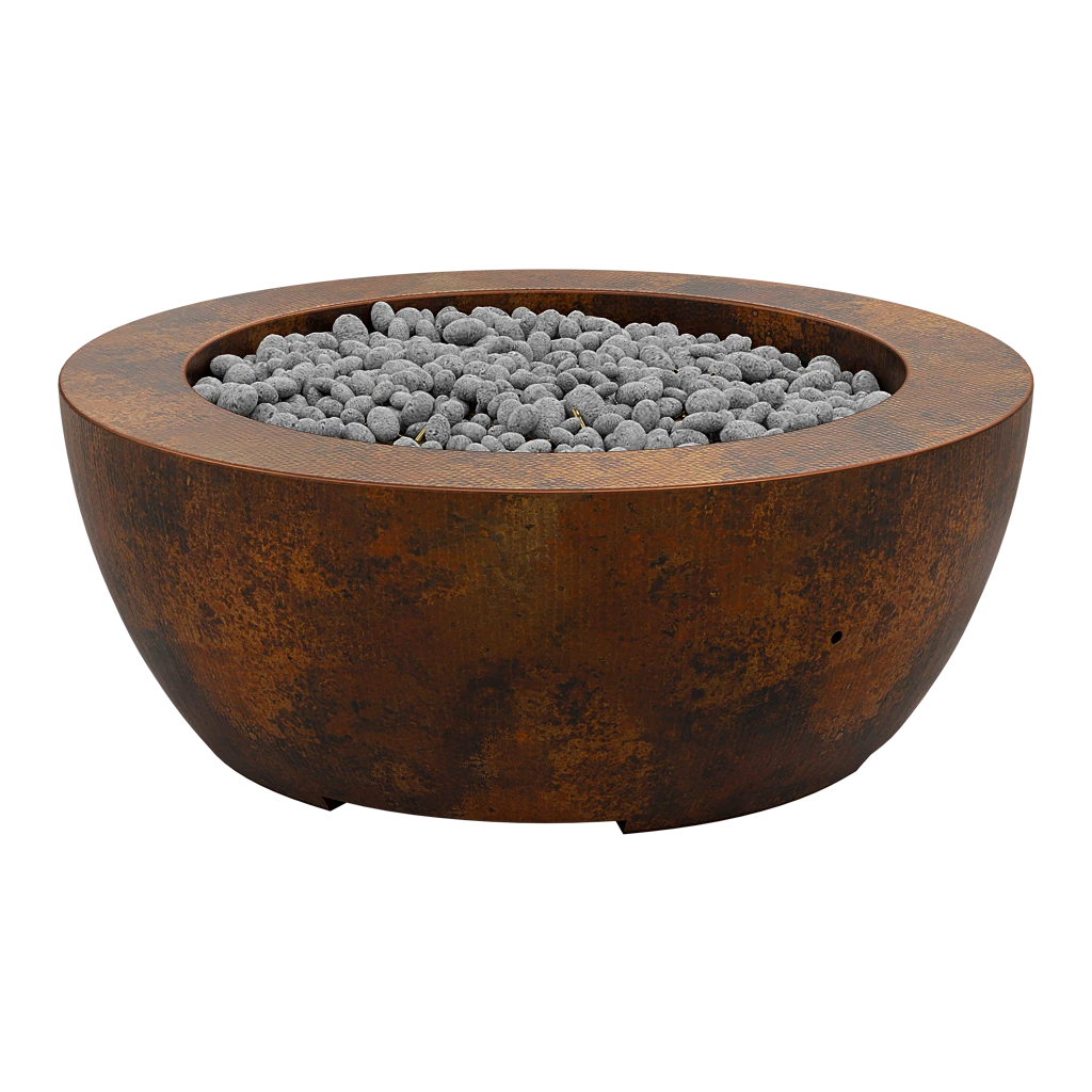 Round Fire Pit from CopperSmith