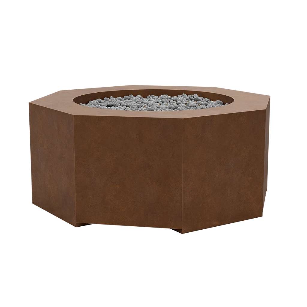Octagon Fire Pit from CopperSmith