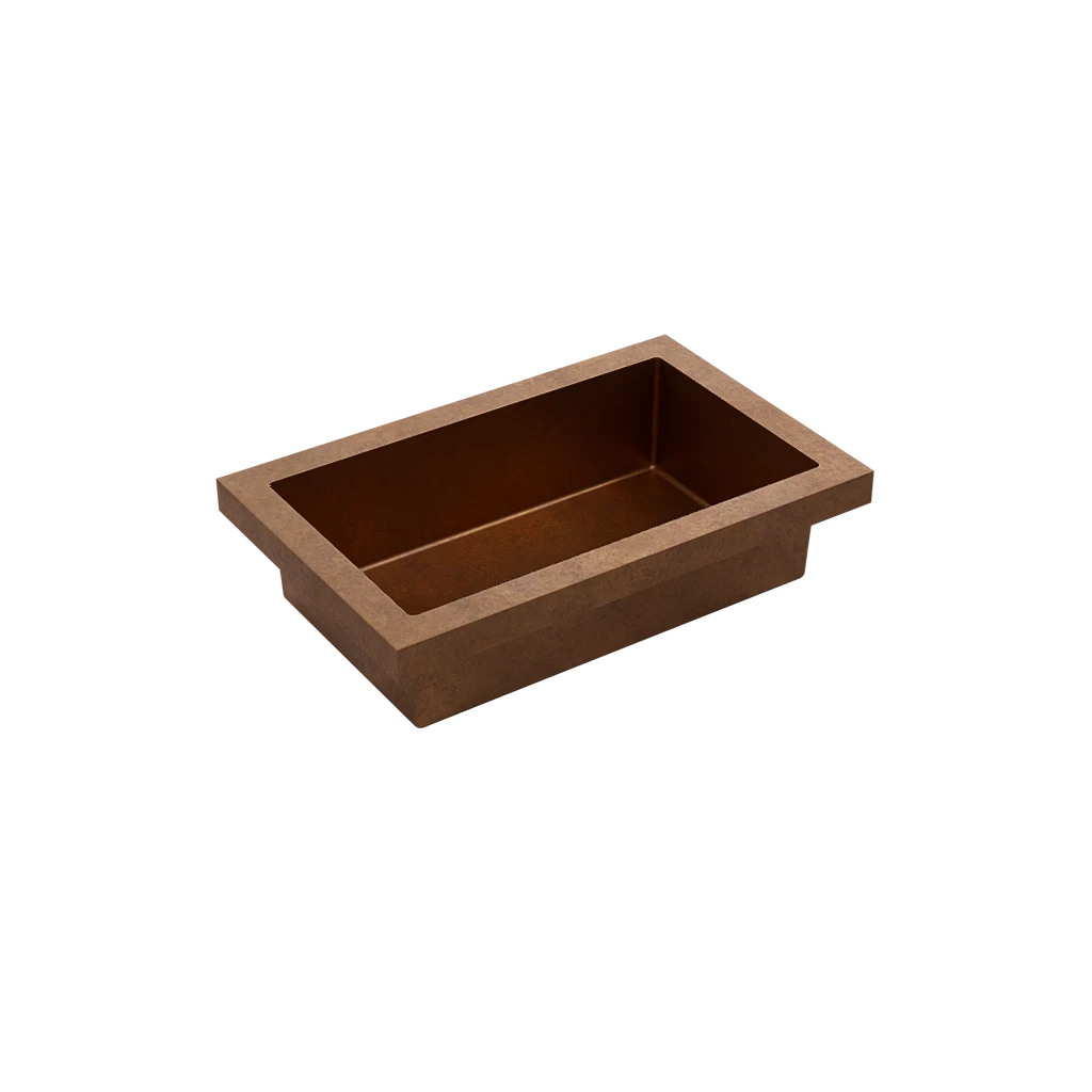 Custom Drop-in Sink from World CopperSmith