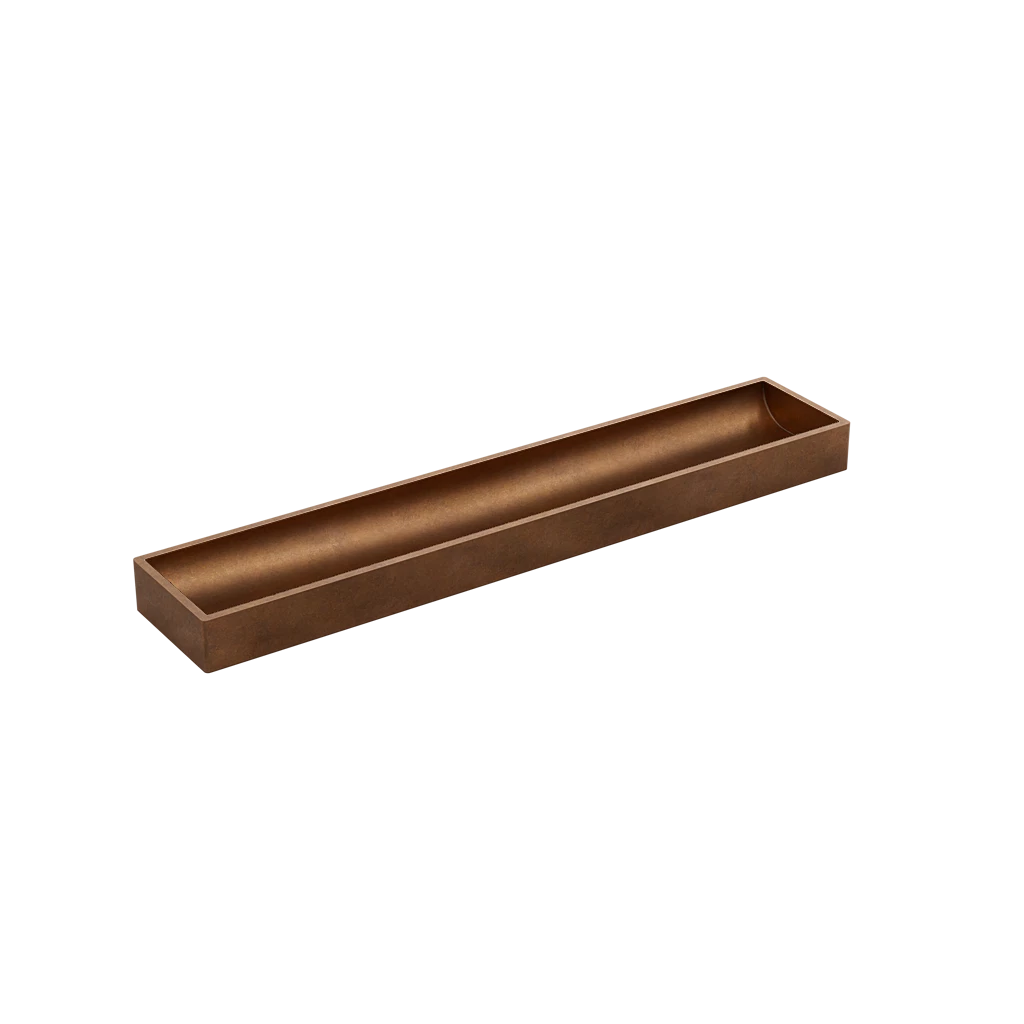 Custom Half-moon Vessel Sink from World CopperSmith