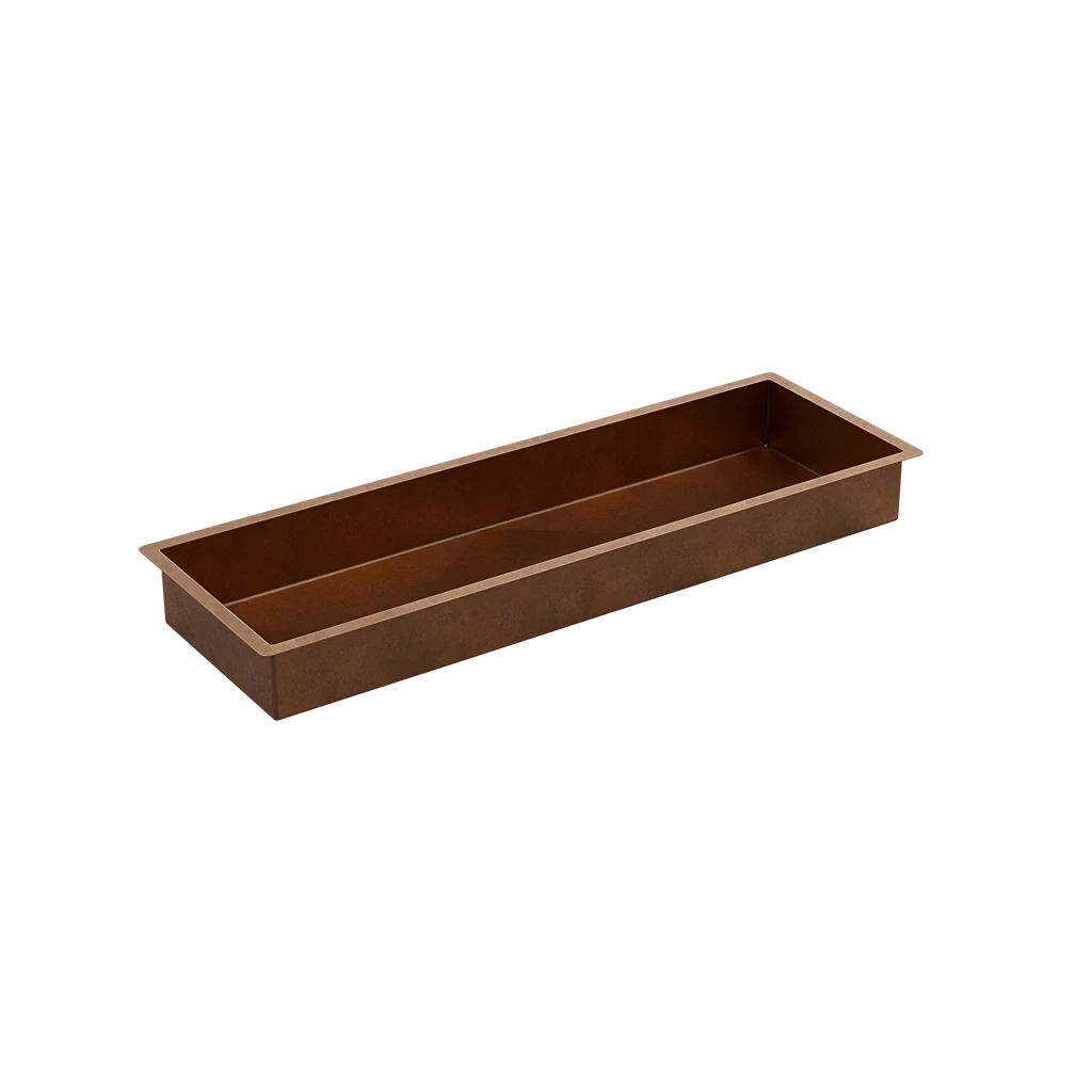 Custom Undermount Double Vanity Sink from World CopperSmith