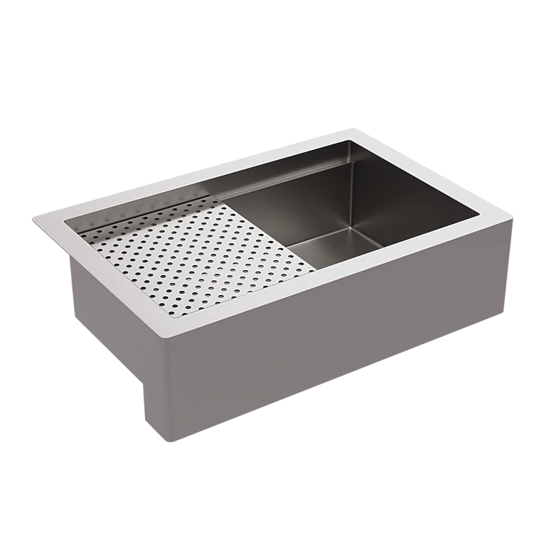 Custom Workstation Sink from World CopperSmith