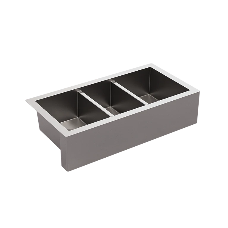 Custom Triple Bowl Sink from World CopperSmith