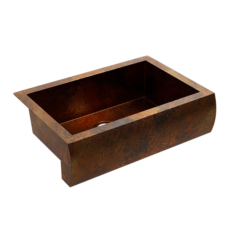 Custom Farmhouse Sink from World CopperSmith