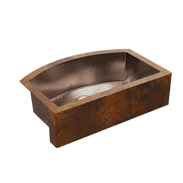 Custom Farmhouse Sink from World CopperSmith