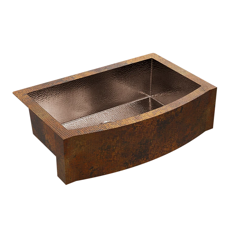 Custom Farmhouse Sink from World CopperSmith