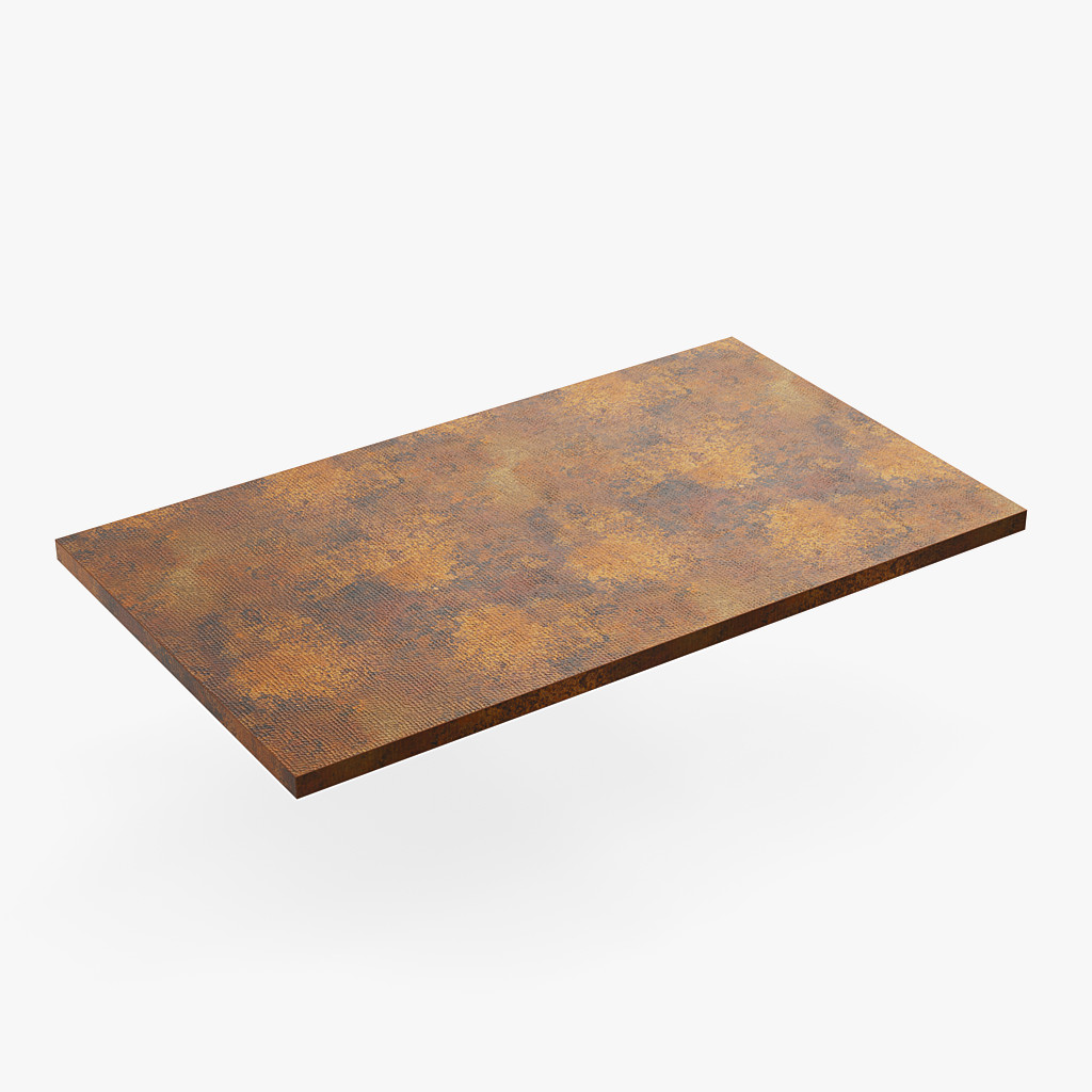 CopperSmith Custom Rectangular Table Top