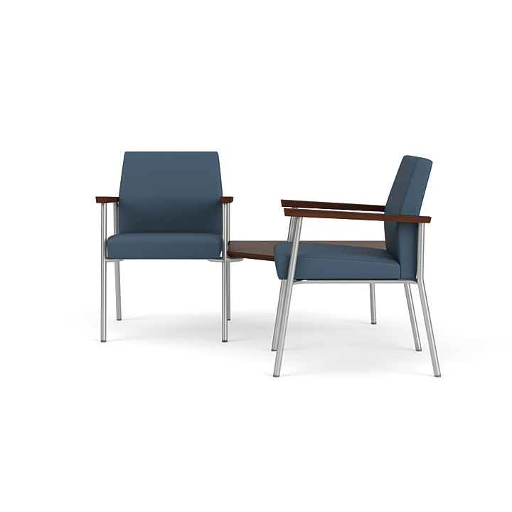 Lesro Mystic Chairs with Connecting Corner Table - Thumbnail 4