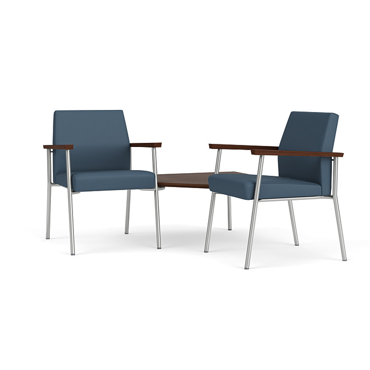 Lesro Mystic Chairs with Connecting Corner Table - Thumbnail 2