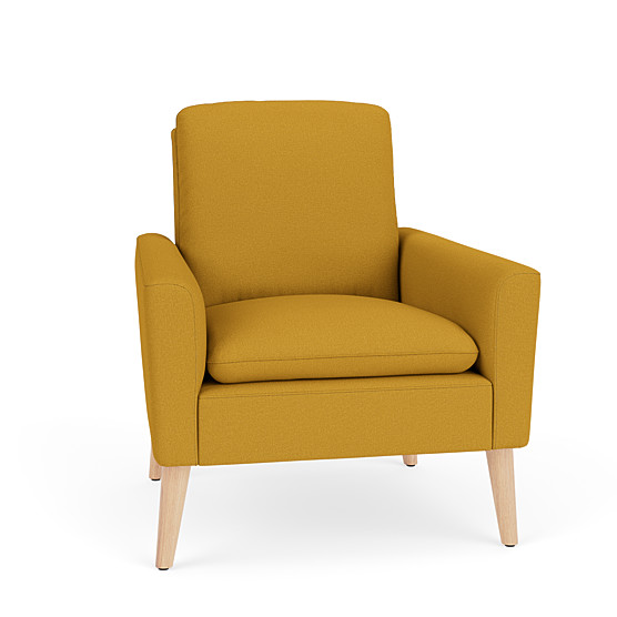 mustard yellow side chair