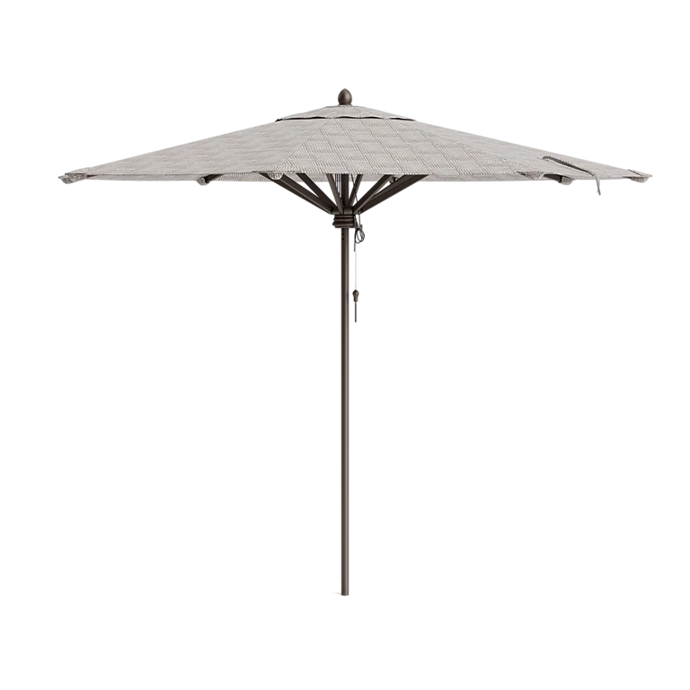 jordan half patio umbrella Manufacturing 10ft. Steel Octagon Offset Crank Pole Height Sun Cloud 9' Octagon Umbrella