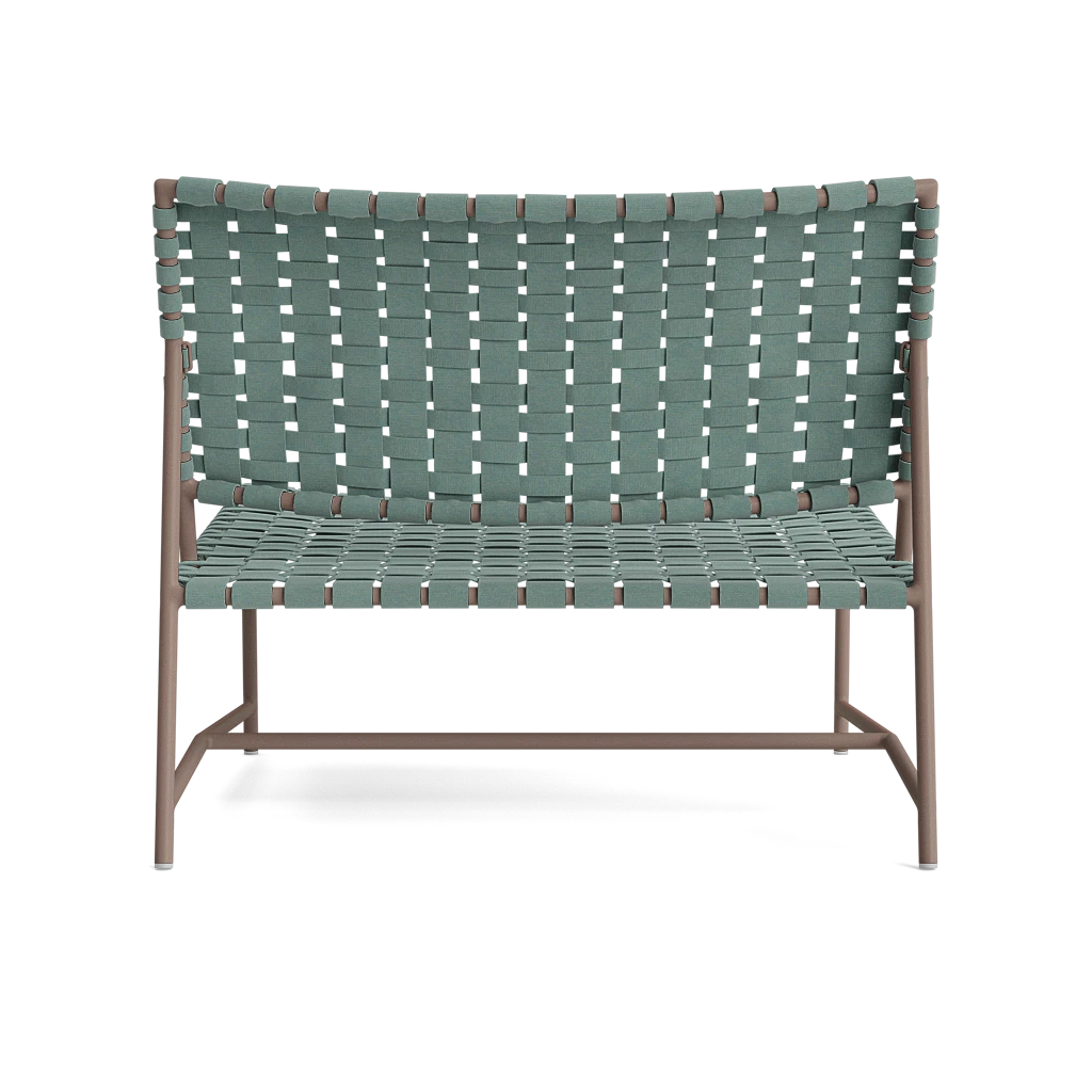Stretch Armless Lounge Chair - Brown Jordan