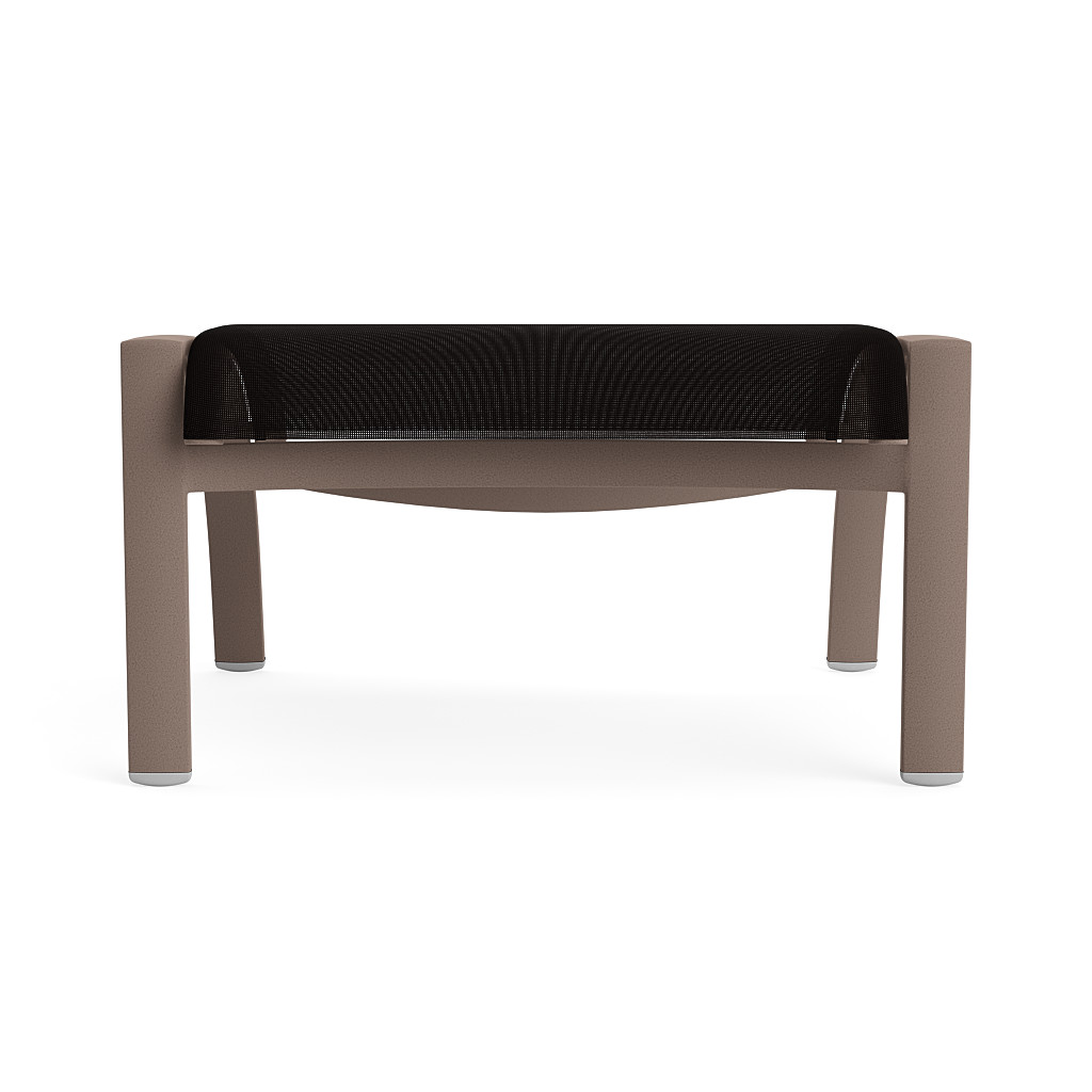Pasadena Sling Ottoman - Brown Jordan