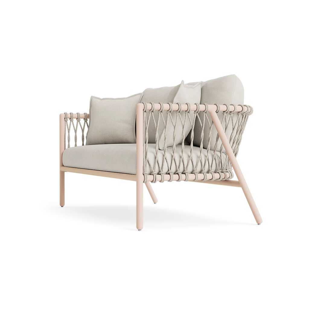 Oscar Loveseat - Brown Jordan