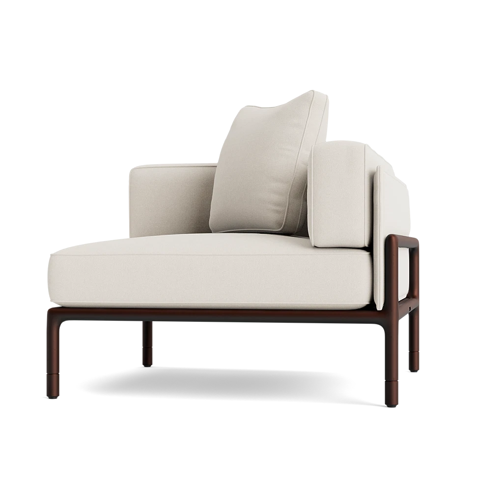 Moto Corner Sectional - Brown Jordan