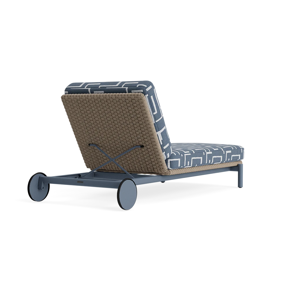 Oliver Adjustable Chaise - Brown Jordan