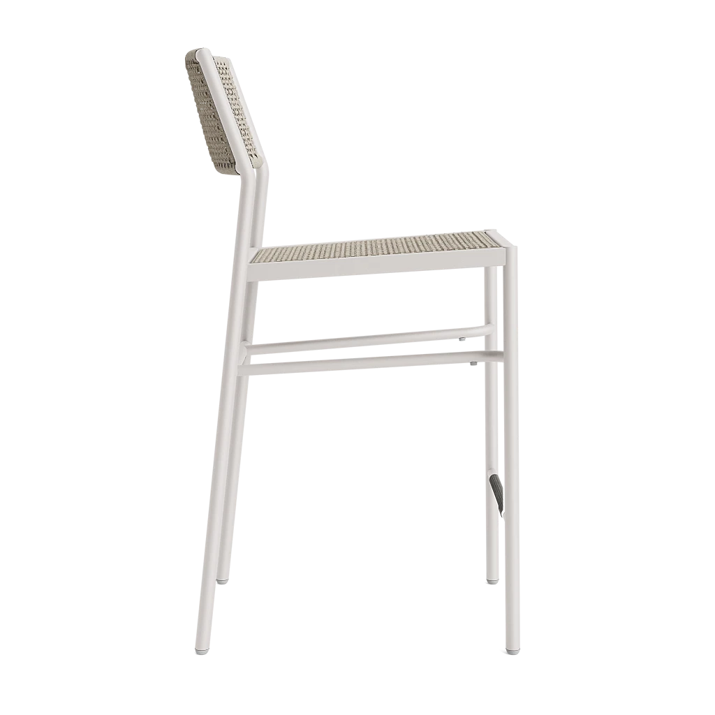 Lisbon Woven Stacking Bar Stool - Brown Jordan