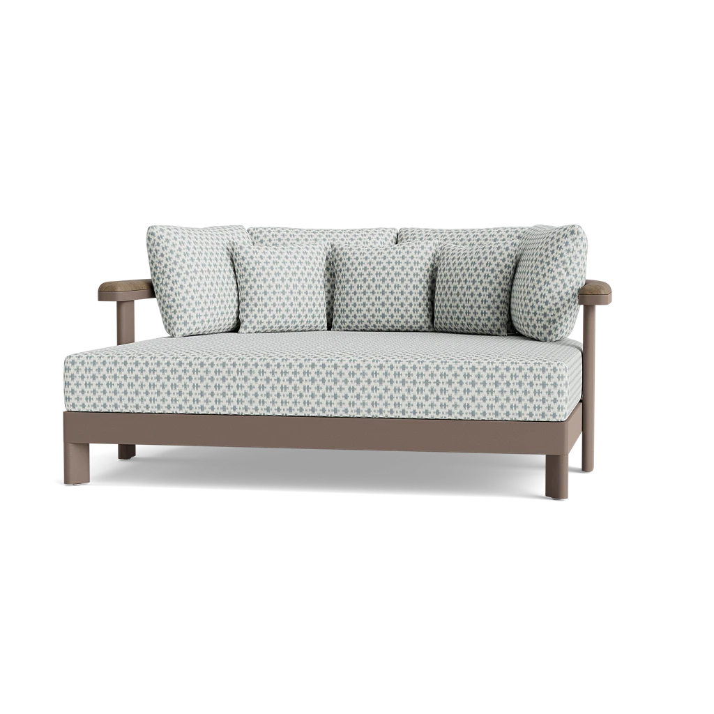 Luca Daybed w/Teak - Brown Jordan