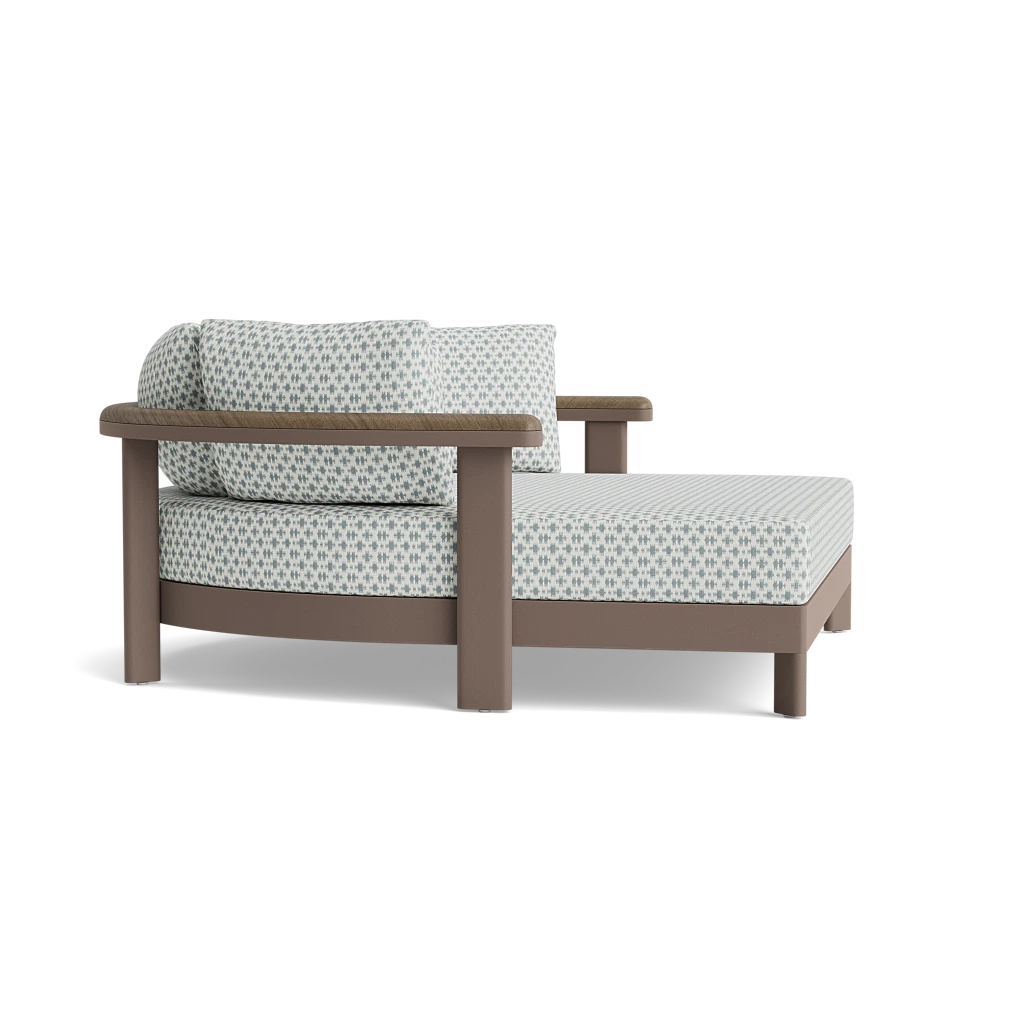 Luca Daybed w/Teak - Brown Jordan