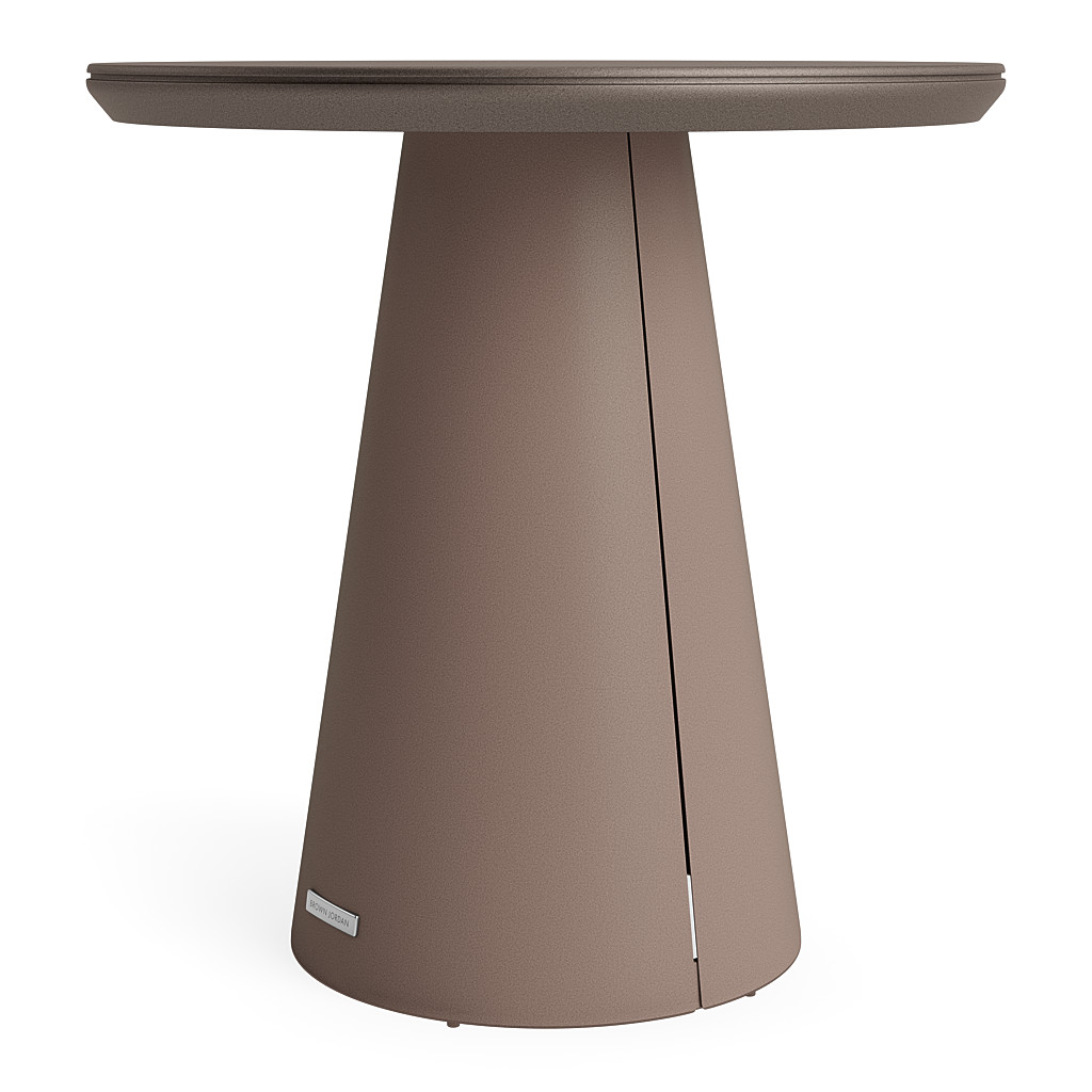 Atlas 20 Inch Round Side Table - Brown Jordan