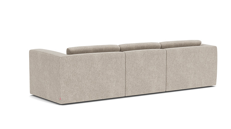 Morten Sectional Sofa With Chaise, 3 Piece Sectional Sofa